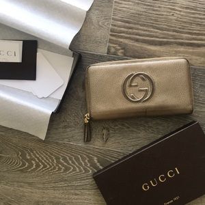 Gucci Soho Cellarius Metall Wallet